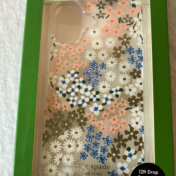 kate spade: Clear Floral iPhone 16 Case - Multicolor - Picture 16 of 16